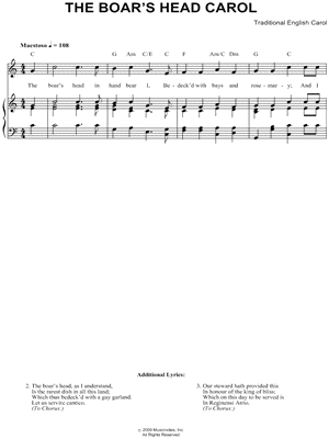 The Boar's Head Carol