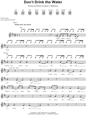 Don't Drink the Water