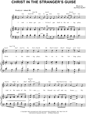 Christ In the Stranger's Guise