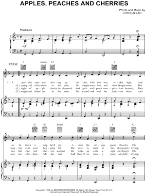 Apples, Peaches and Cherries