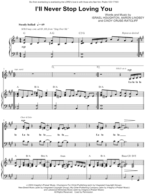 I'll Never Stop Loving You