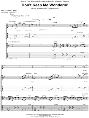 Don't Keep Me Wonderin'