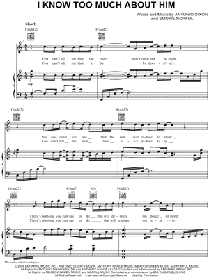 I Know Too Much About Him