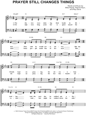 Prayer Still Changes Things