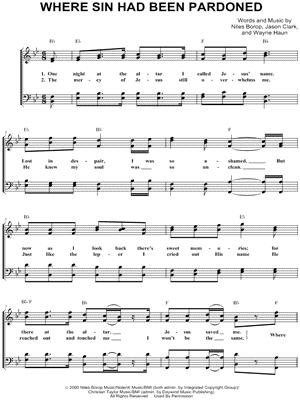 Where Sin Had Been Pardoned