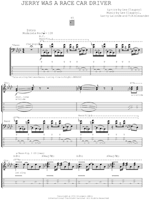 Jerry Was a Race Car Driver