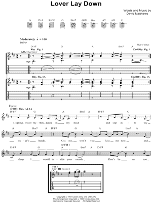Lover Lay Down