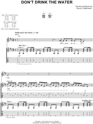 Don't Drink the Water