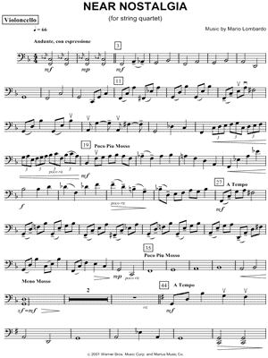 Near Nostalgia - Cello