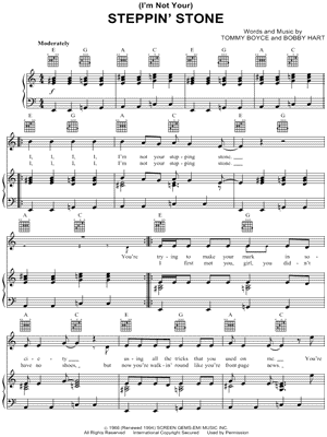 (I'm Not Your) Steppin' Stone