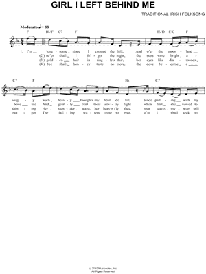 Girl I Left Behind Me