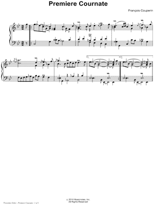 Premiere Cournate (Troisième Ordre)