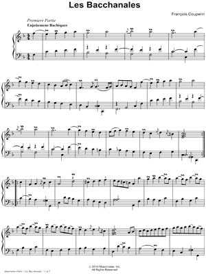Les Bacchanales