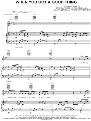 When You Got a Good Thing