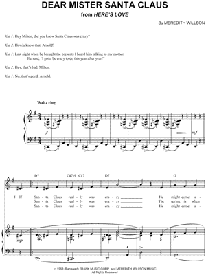 Dear Mister Santa Claus