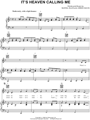 It's Heaven Calling Me