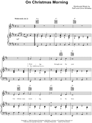 On Christmas Morning