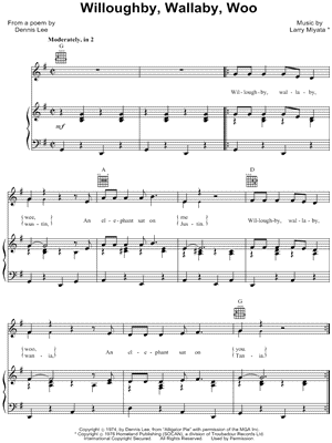 Willoughby, Wallaby, Woo