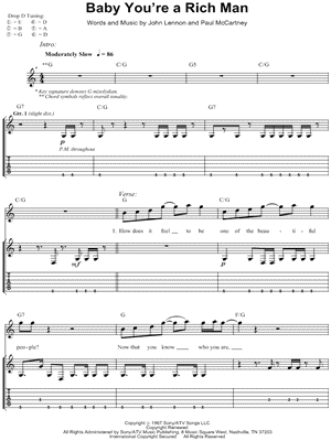 Baby You're a Rich Man