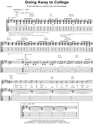 Going Away To College