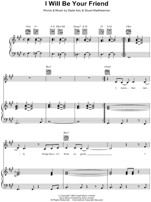 I Will Be Your Friend