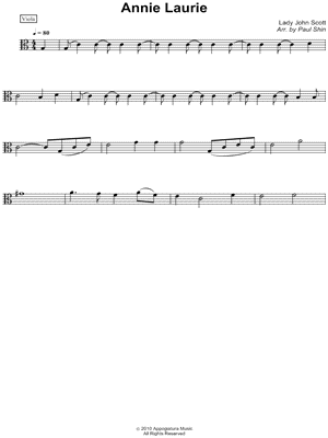 Annie Laurie - Viola