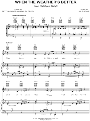 When the Weather's Better