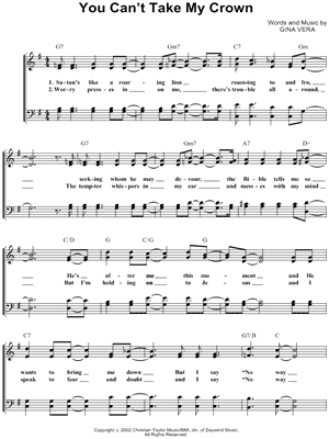 You Can't Take My Crown