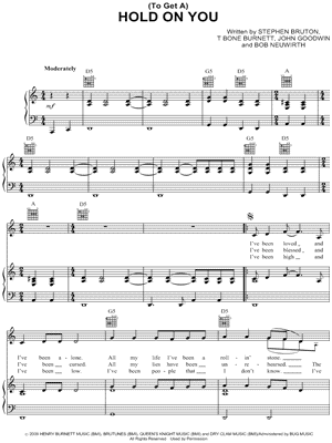 (To Get A) Hold on You