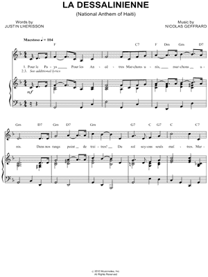 National Anthem of Haiti