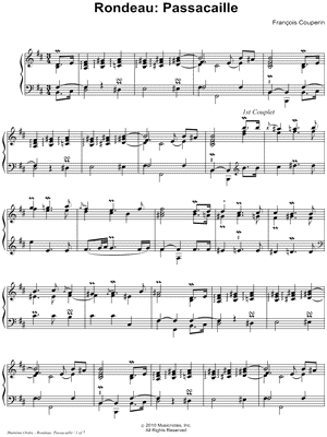 Rondeau: Passacaille