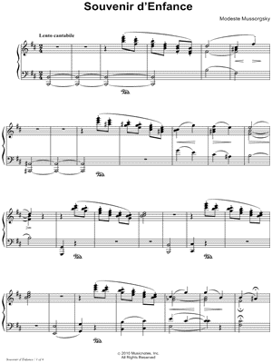 Souvenir d'Enfance