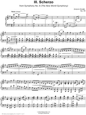 Symphony No. 9 in E Minor, Op. 95: III. Scherzo