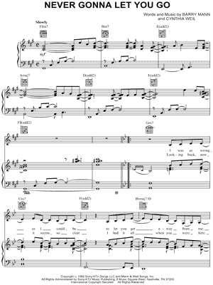 Never Gonna Let You Go