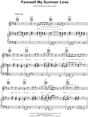 Farewell My Summer Love