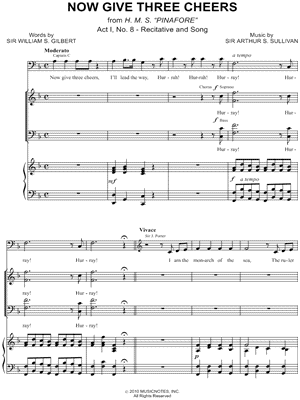 Now Give Three Cheers