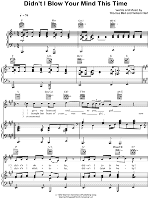 Didn't I Blow Your Mind This Time