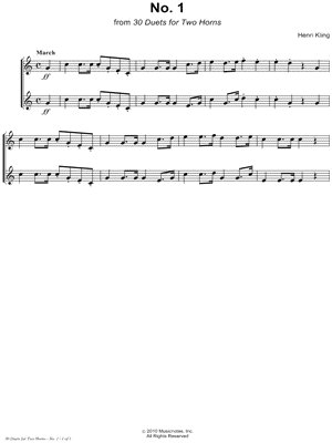 Horn Duet No. 1