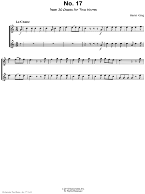 Horn Duet No. 17