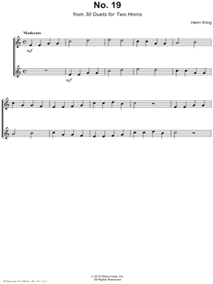 Horn Duet No. 19