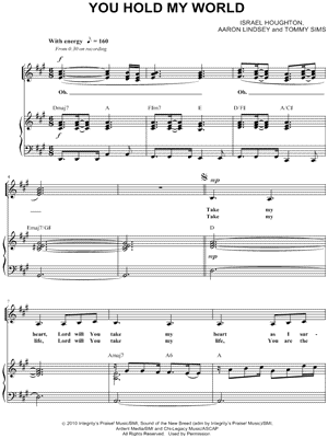 You Hold My World