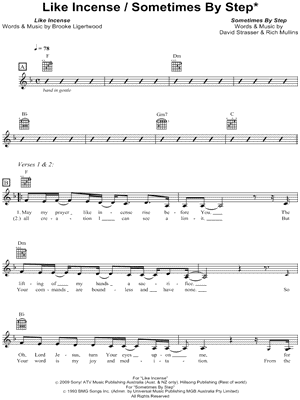 Like Incense / Sometimes By Step