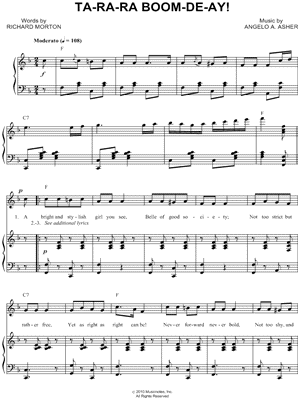 Ta-Ra-Ra Boom-De-Ay!