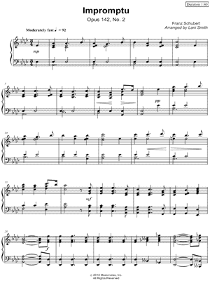 Impromptu, Opus 142, No. 2