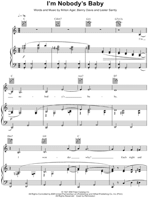 I'm Nobody's Baby