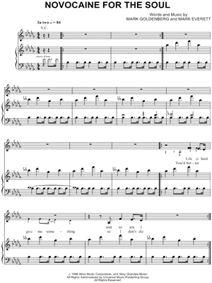 Novocaine for the Soul