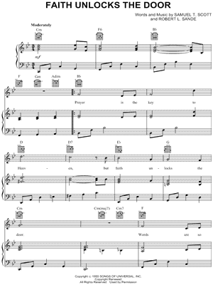 Faith Unlocks the Door