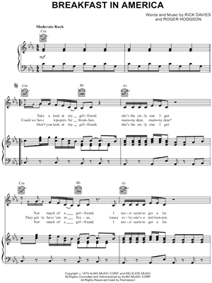 Breakfast In America