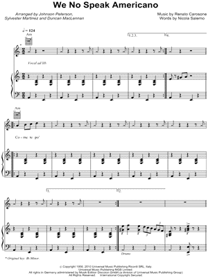 We No Speak Americano