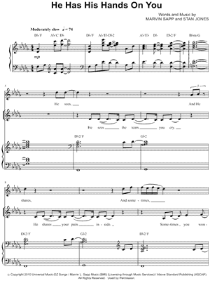 He Has His Hands on You